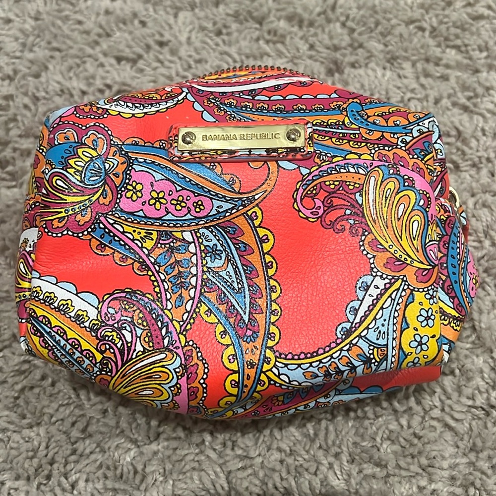 Banana Republic Paisley Pouch